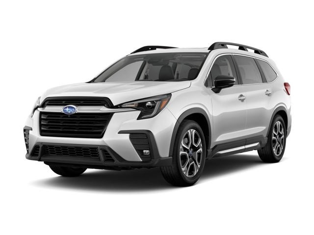 2026 Subaru ASCENT Premium 7-Passenger in Crystal White Pearl — front three-quarter view