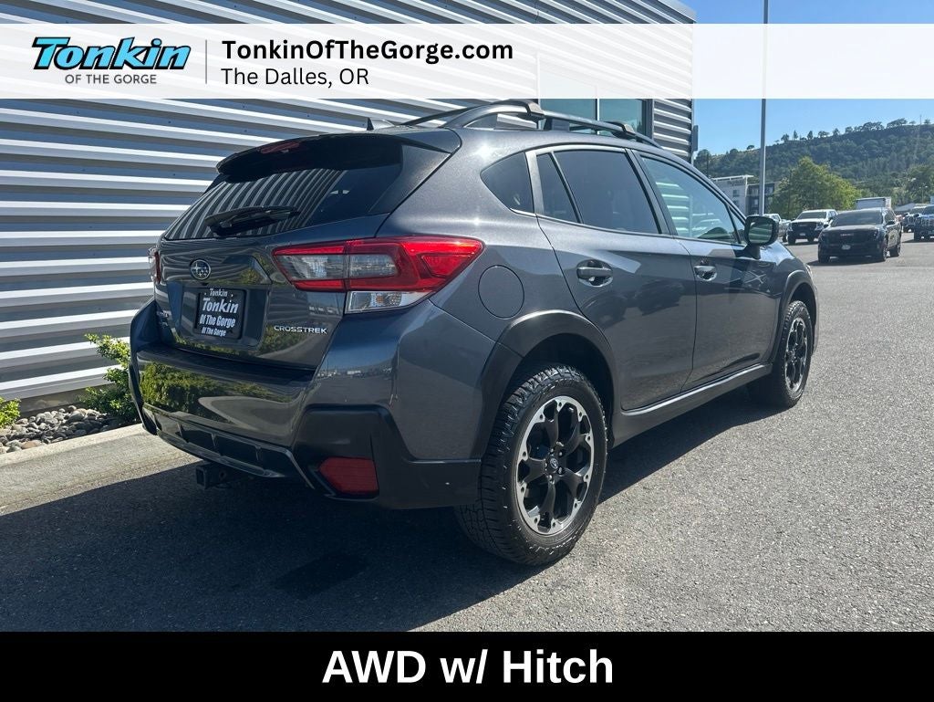 2021 Subaru Crosstrek — rear three-quarter view